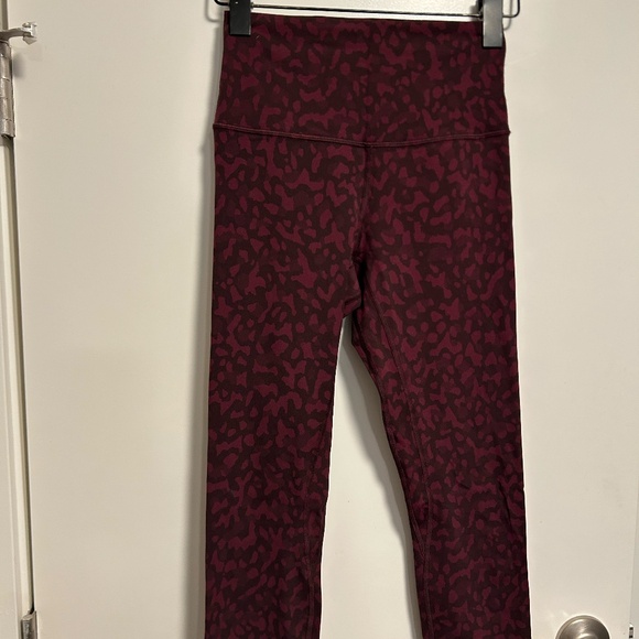 Lululemon Align Crop *21" Formation Camo Dark Adobe Multi - Picture 3 of 5